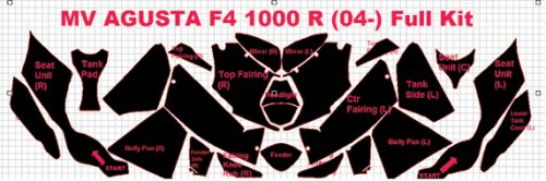MV Agusta F4 1000 (04-) Full Kit