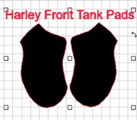 Harley Davidson Front Tank Pad