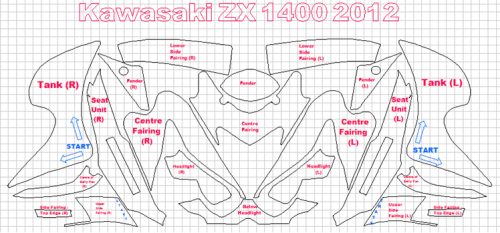 Kawasaki ZX1400 2012