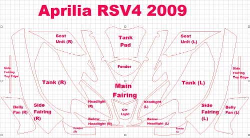 Aprillia RSV4 Full Kit