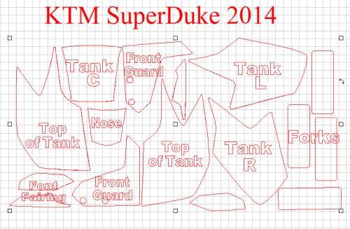 KTM Super Duke Full Kit