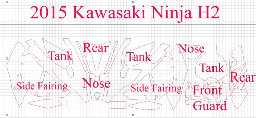 Kawazaki H2 Full Kit